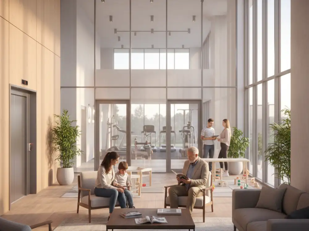 مشاعات و فضاهای مشترک در آپارتمانها مشاعات و فضاهای مشترک در آپارتمانها