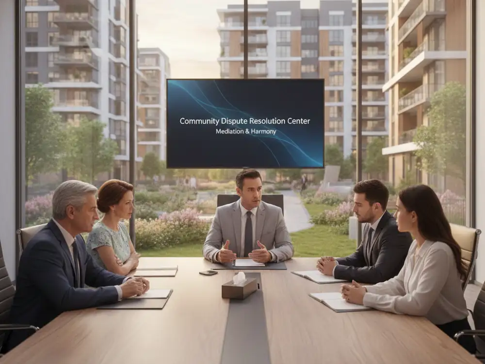 حل اختلافات در آپارتمان‌ها و مجتمع‌های مسکونی