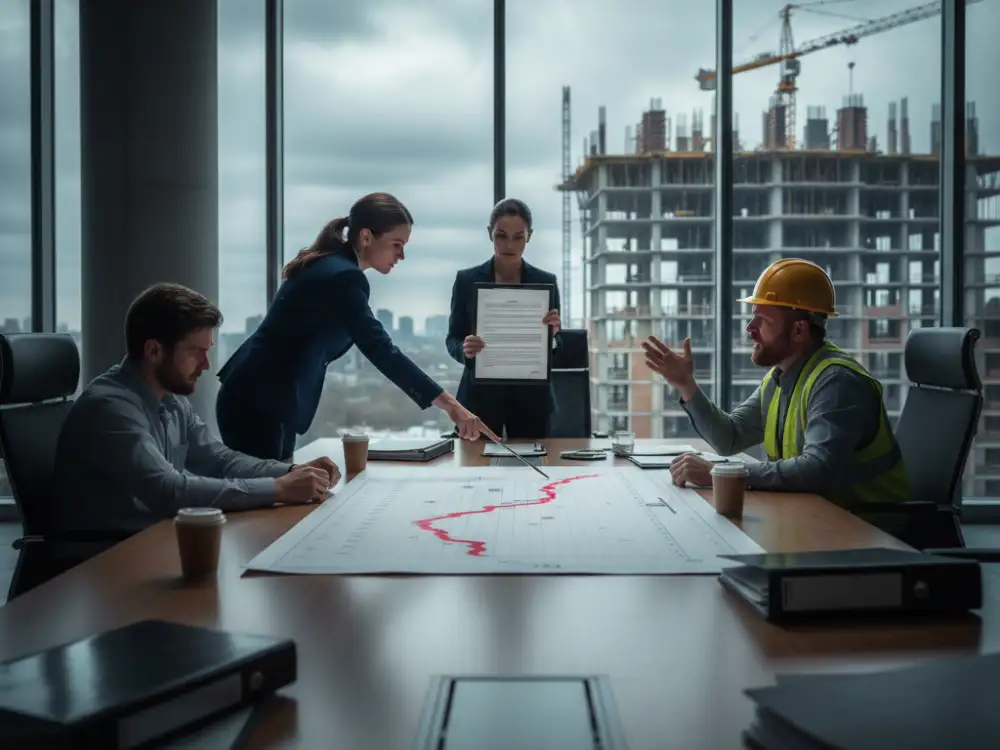 مسائل حقوقی مرتبط با تأخیر در اجرای پروژه‌های ساختمانی